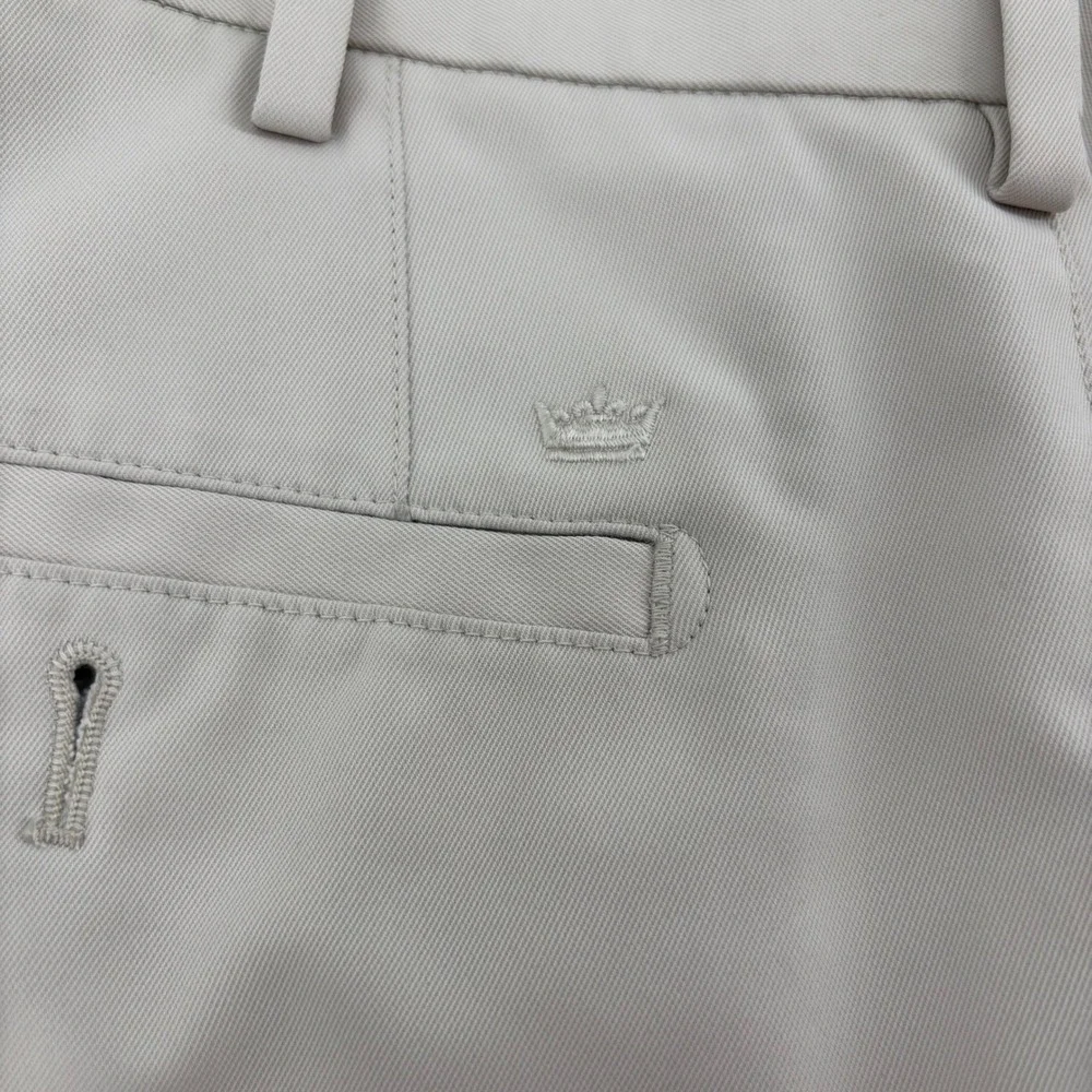 Peter Millar Crown Sport‎ Shorts Mens 36 Khaki Performance Golf MC0EB82 Preppy